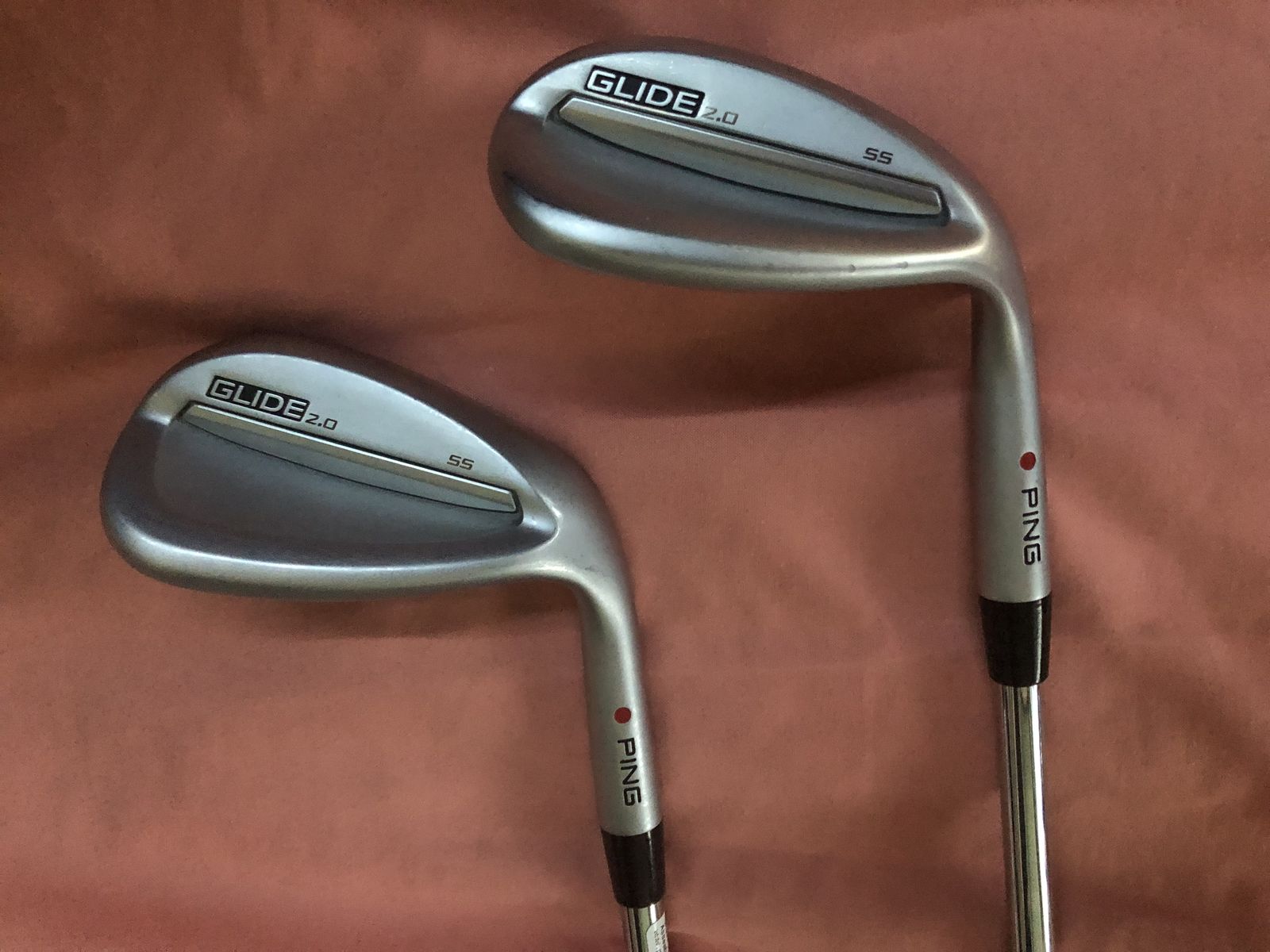 Red Dot Ping Glide 2.0 Sand and Lob Wedge Set Golf Clubs