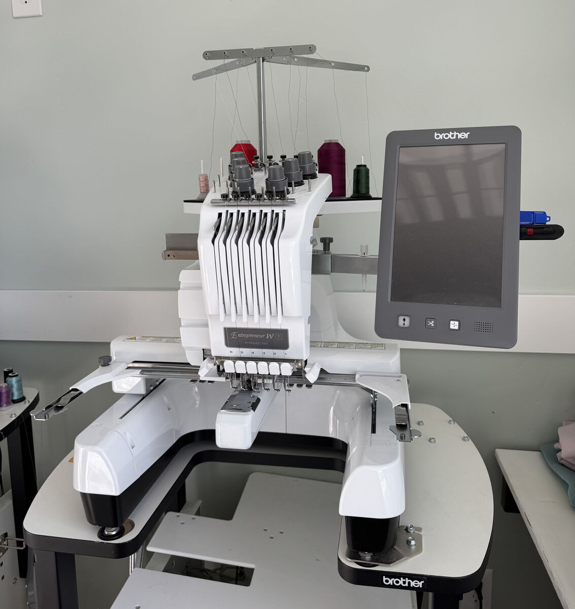 6 Needle Brother Embroidery Machine (PR680W)