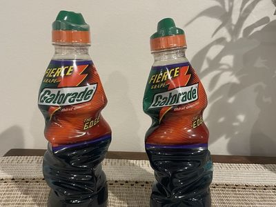 Vintage Fierce Grape Gatorade "The E.D.G.E" bottle
