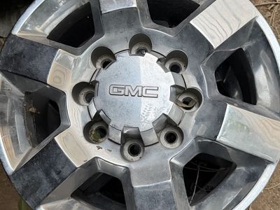 GMC Truck Wheel Rim - Used OEM 8-Lug Chrome Rims