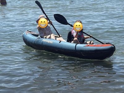 Inflatable Retrospec Tandem Kayak (weekend rental $50)