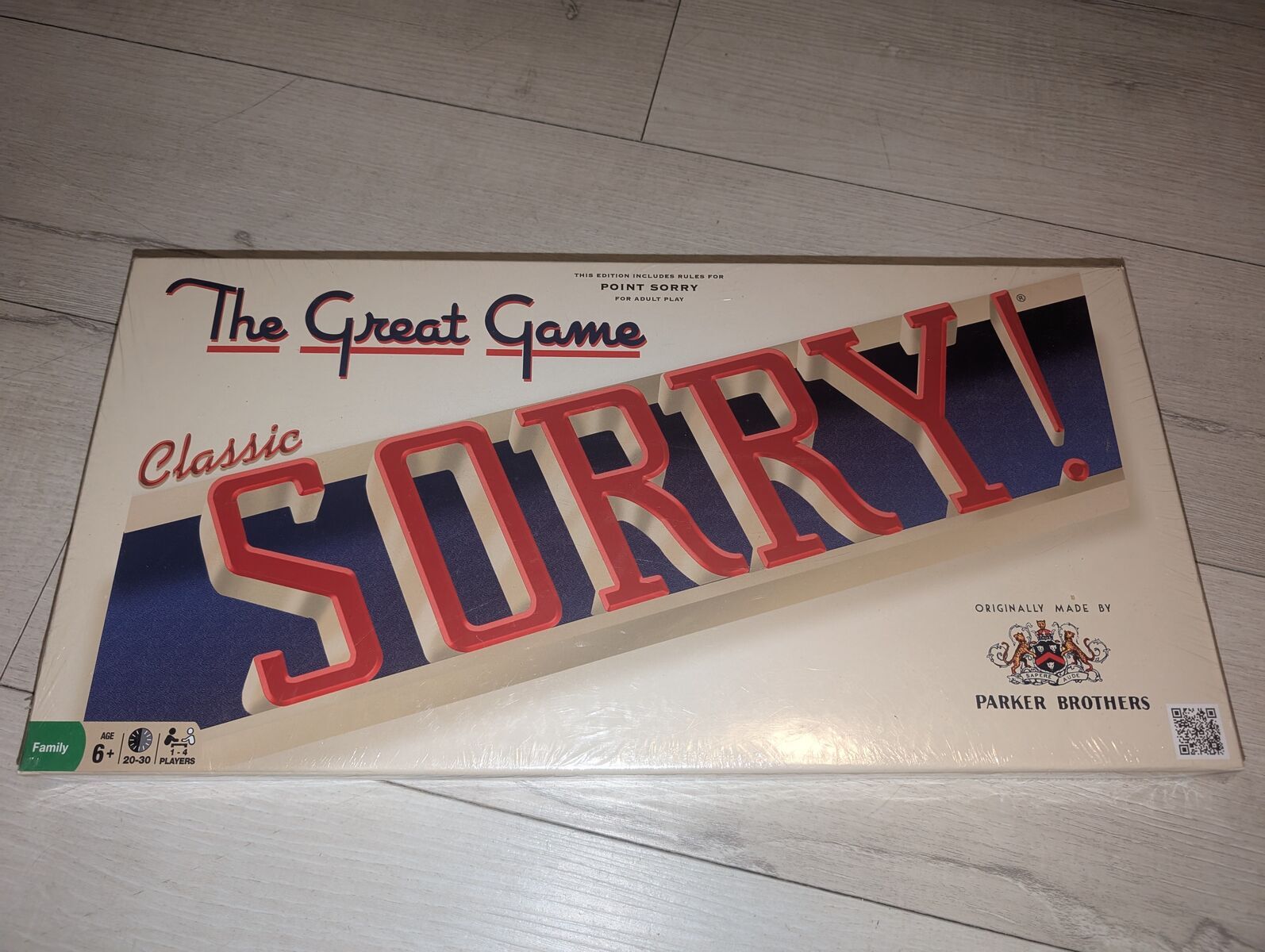 Factory Sealed THE GREAT GAME CLASSIC SORRY board game family