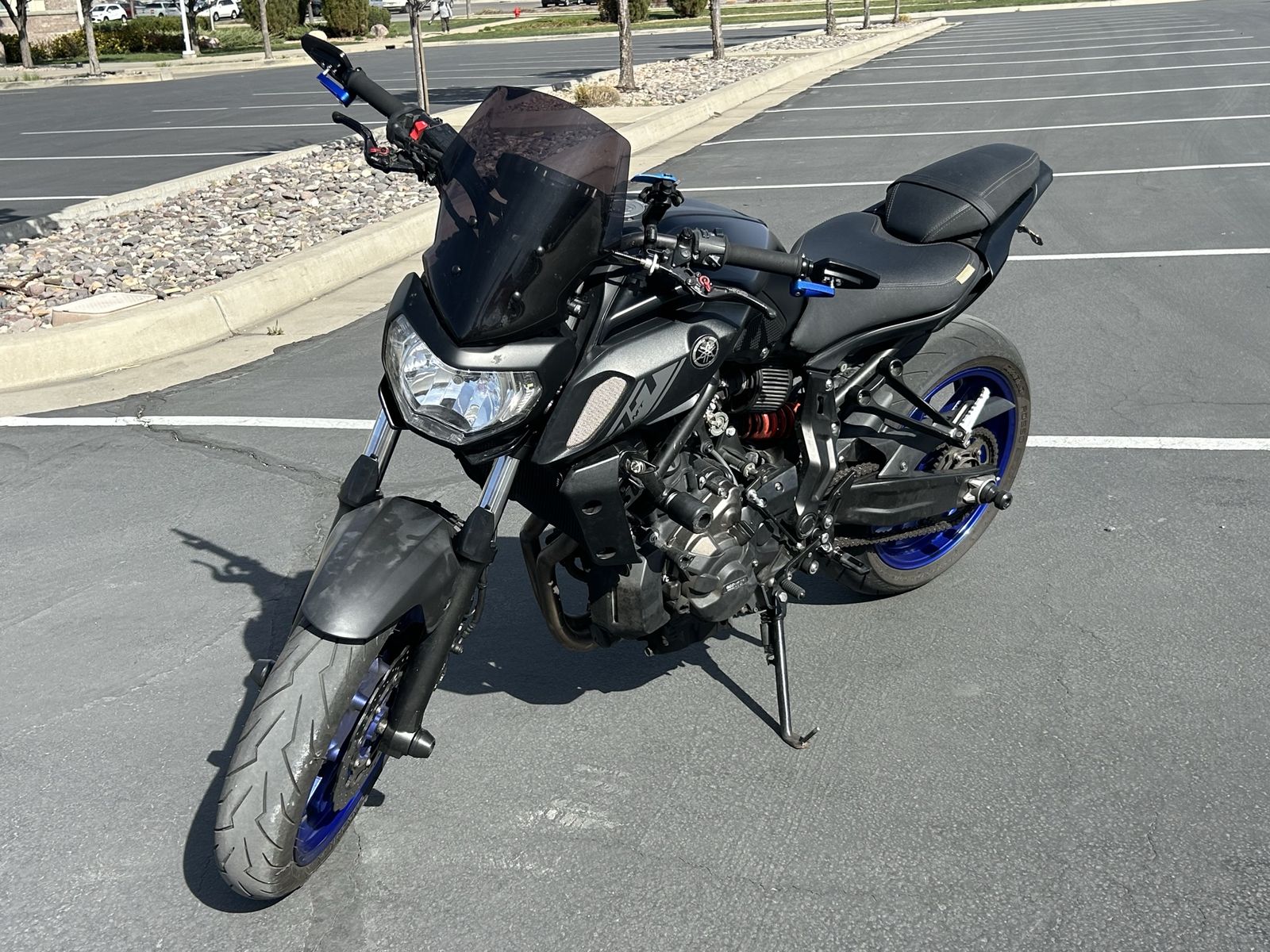 Yamaha MT-07 Naked Sportbike - Excellent Condition, Low Miles, Aftermarket Mods