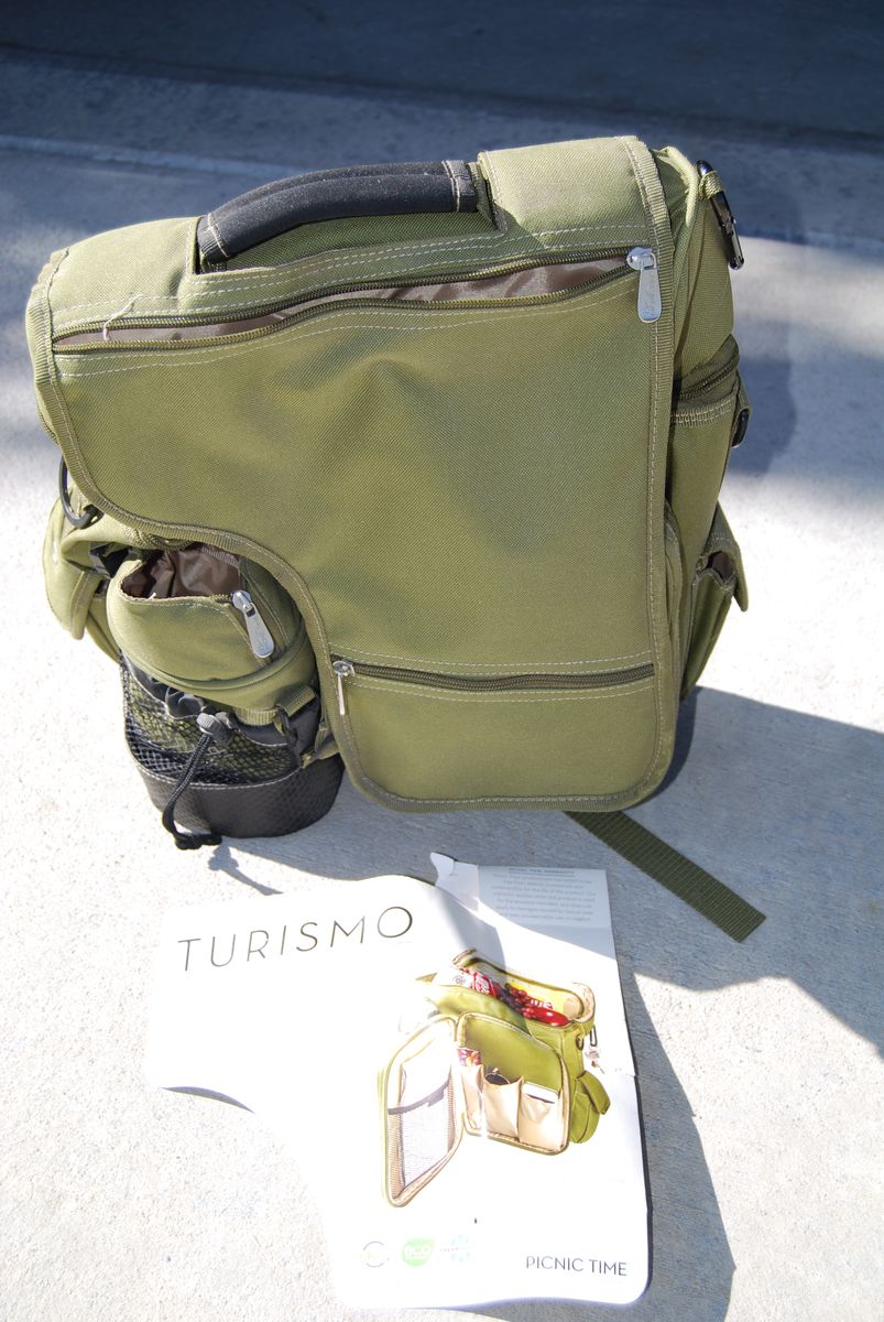 A back pack for carrying your picnic with you on a day hike- NEW