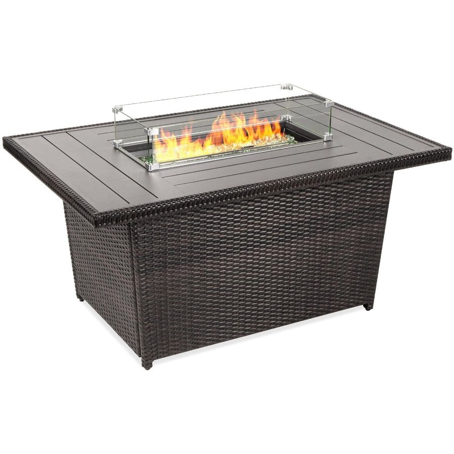 52-Inch Best Choice Products Propane Fire Pit Table —
