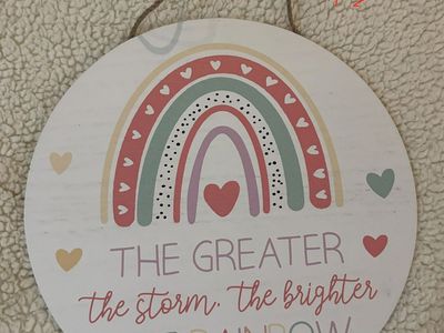 Girls room wall hanging