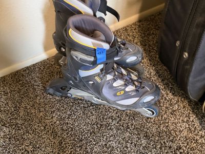 Salomon Performa 5.0 Inline Skates Men's US 9 / EU 42 2/3 - Black/Gray/Yellow