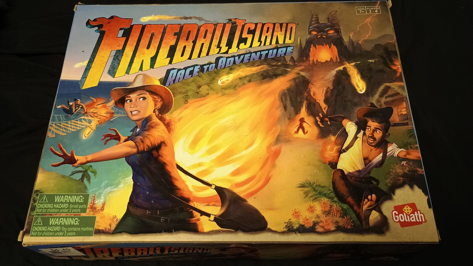 Fireball Island Race to Adventure Board Game