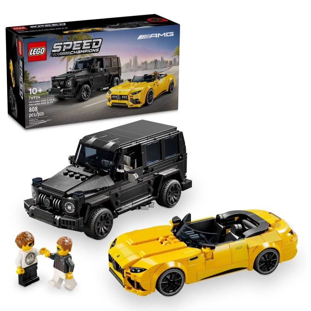 New LEGO Speed Mercedes - AMG G 63 and SL 63