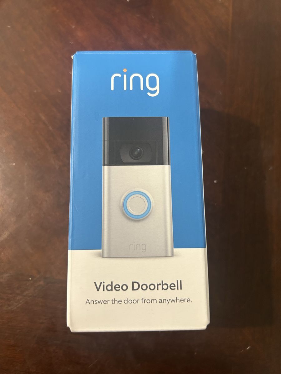 Ring Video Doorbell (2nd Gen) - Answer the Door From Anywhere - New in Box