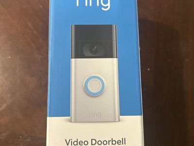 Ring Video Doorbell (2nd Gen) - Answer the Door From Anywhere - New in Box