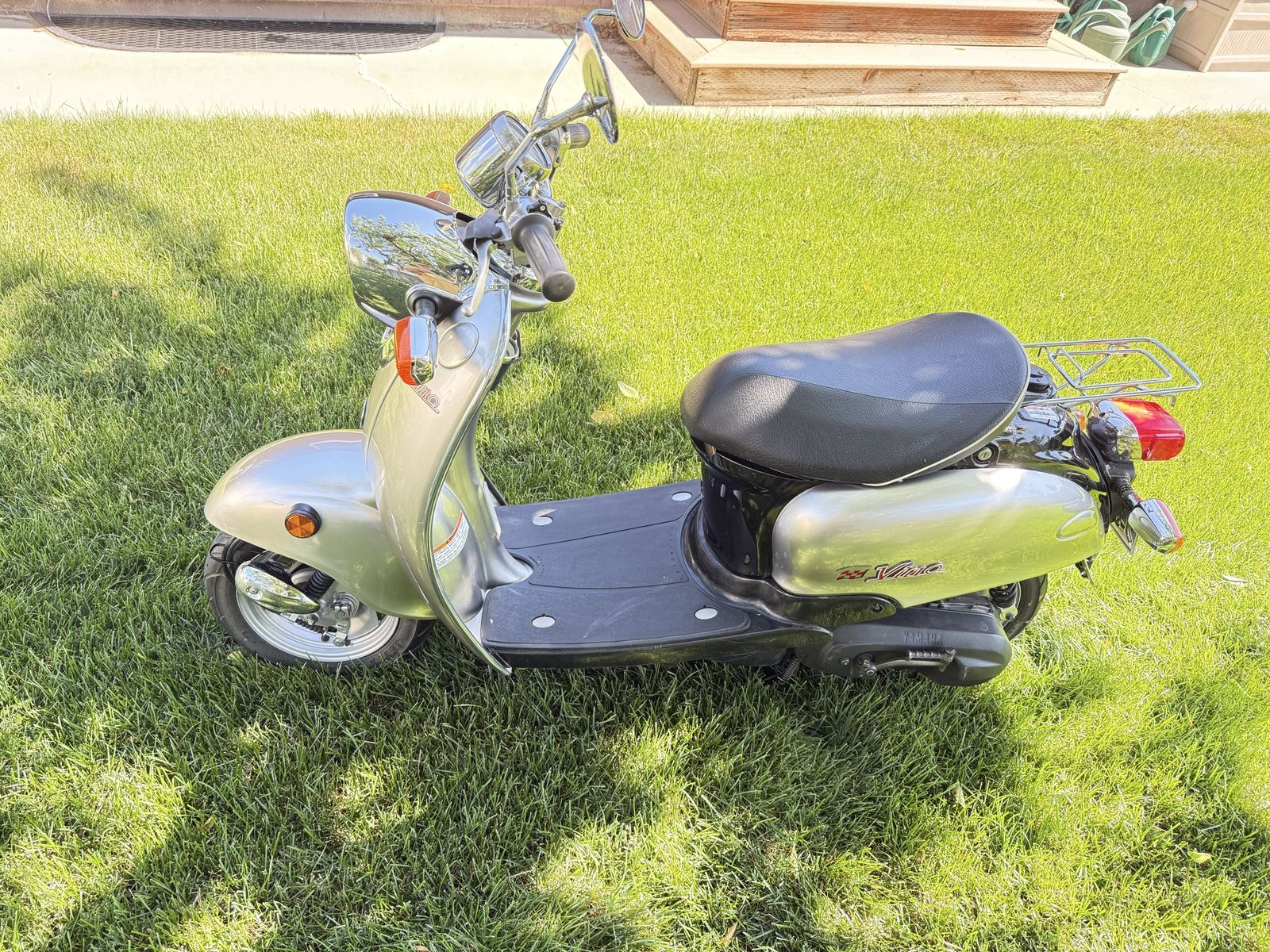 Yamaha Vino 50cc Scooter - Silver, Low Miles, Excellent Condition