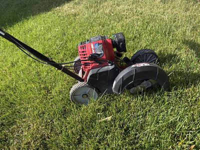 Troy Built gas edger- small easy to use- runs great!!!