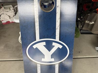 Victory Tailgate BYU Cornhole Board Set - Brigham Young Cougars Outdoor Game