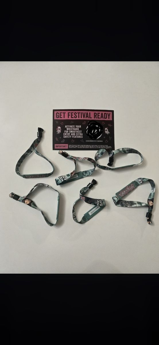 “Sick New World Wristbands – System of a Down – April 25 Vegas”