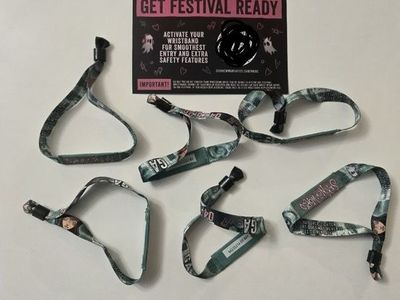“Sick New World Wristbands – System of a Down – April 25 Vegas”