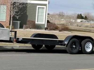 22’ car hauler trailer