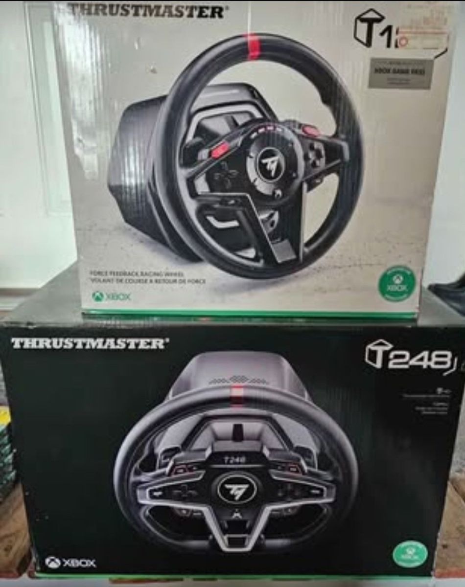 Brand new xbox/pc steering wheels w/ pedals