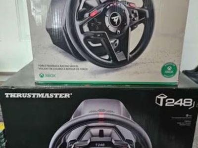 Brand new xbox/pc steering wheels w/ pedals