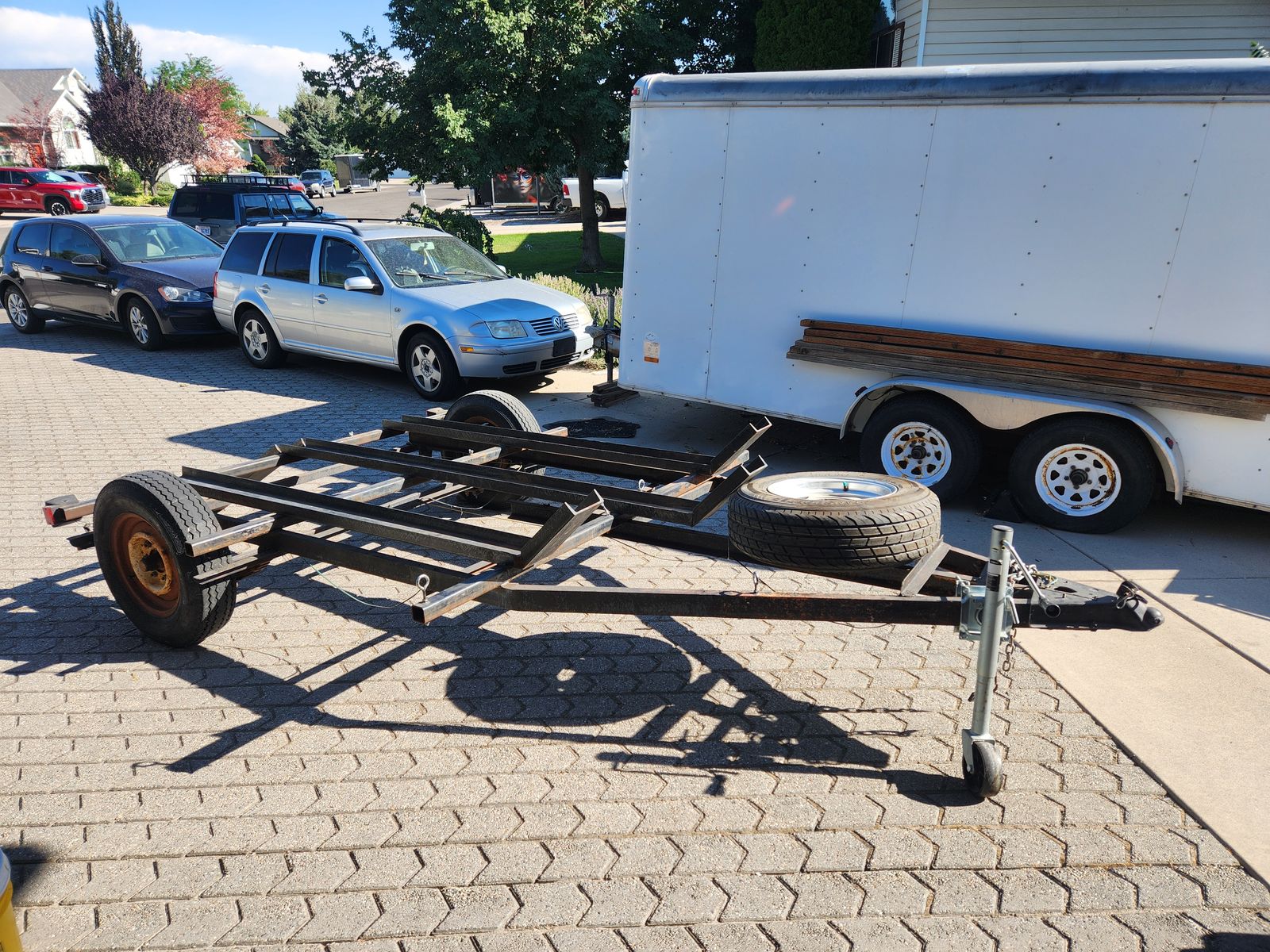 Motorcycle Trailer - Heavy Duty - Three Position