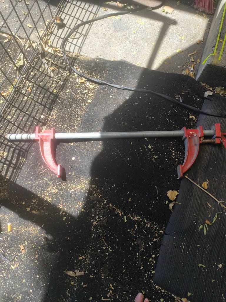 Heavy-Duty Bar Clamp - Used but Functional Woodworking & General Purpose Clamp