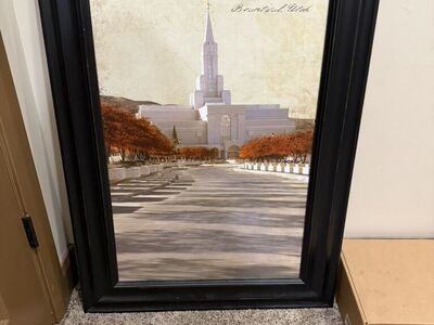38x27 Bountiful Temple Picture