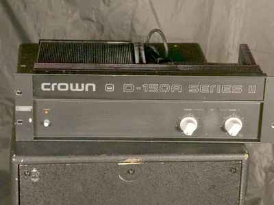 CROWN D150A SERIES II CLASSIC AMPLIFIER