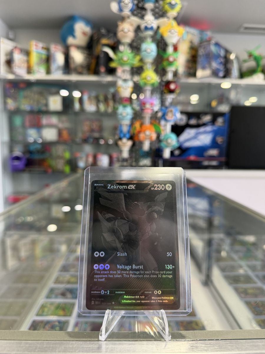 Pokemon Zekrom ex - 172/086 - SV: Black Bolt (BLK)