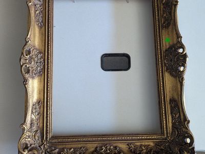Ornate Gold Picture Frame - Vintage Style Decor (No Glass/Backing)
