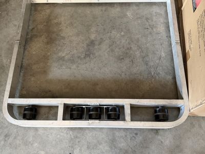 Magliner Pallet Dolly - Heavy Duty Aluminum Roller Frame 48”X 48”