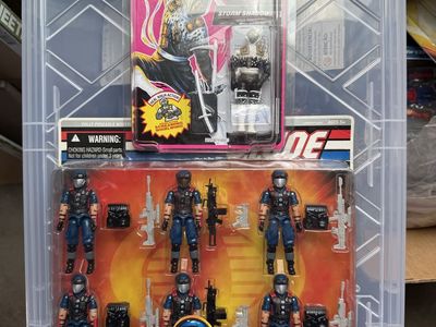 Gi joe storm shadow and pit viper set