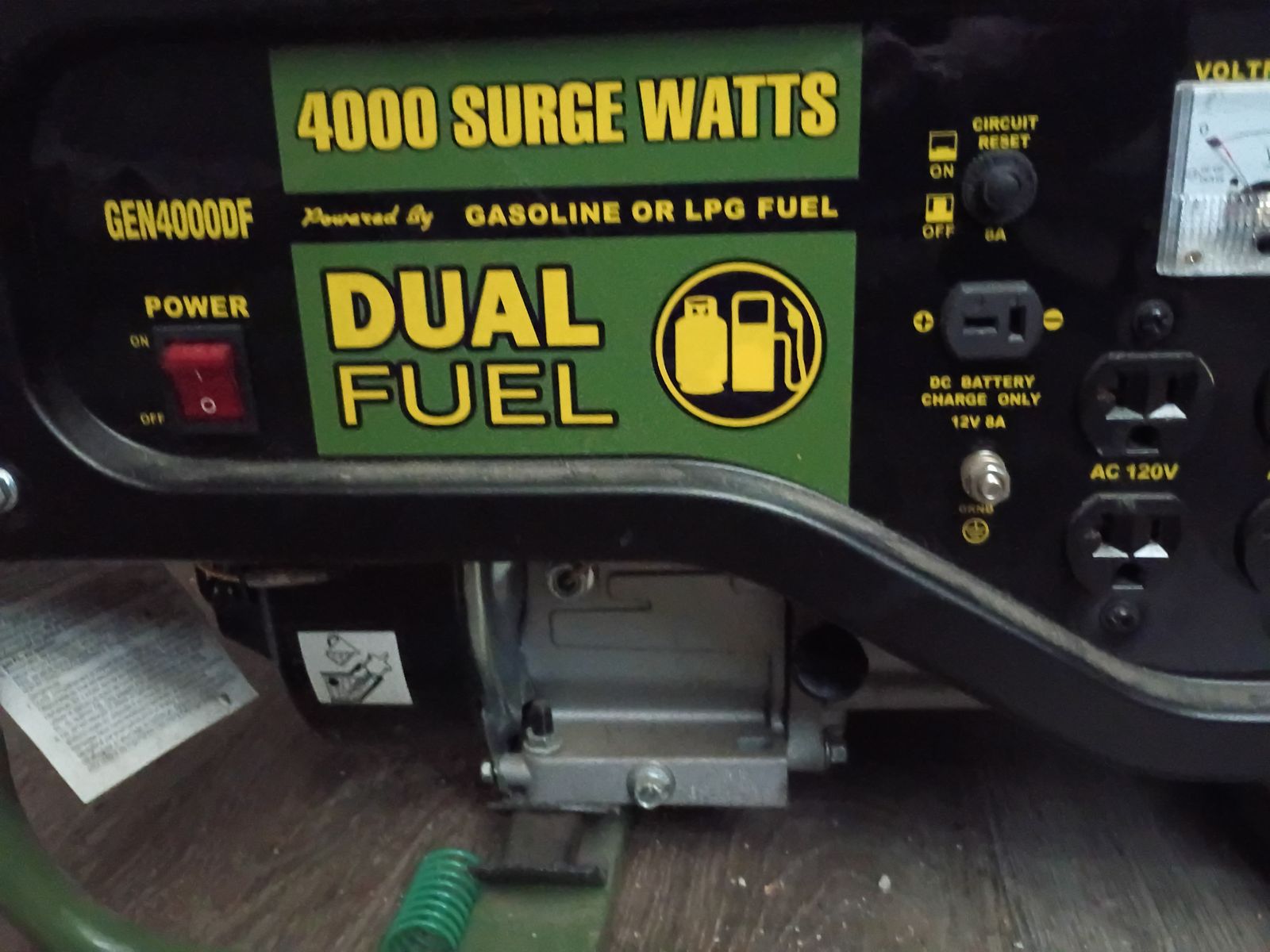 SPORTSMAN GENERATOR GEN4000DF