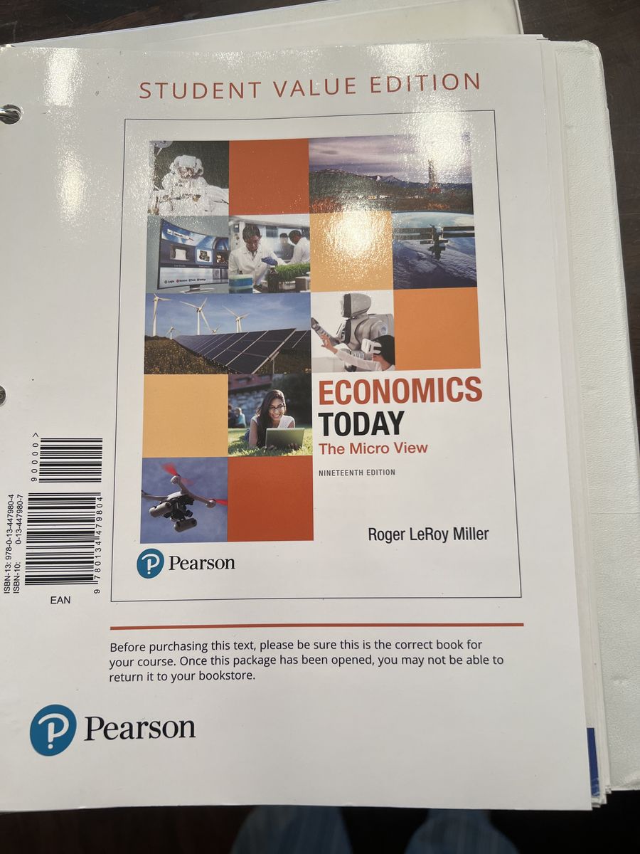 SLCC Economics Books - Micro & Macro