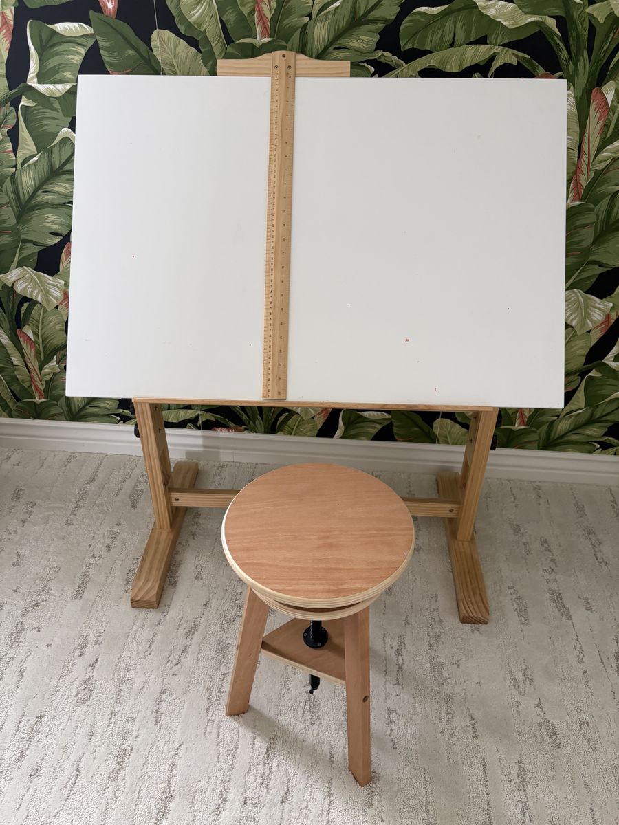 Meeden Drafting Art Easel Table Stool Adjustable