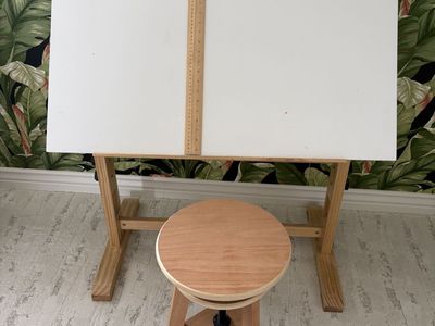 Meeden Drafting Art Easel Table Stool Adjustable