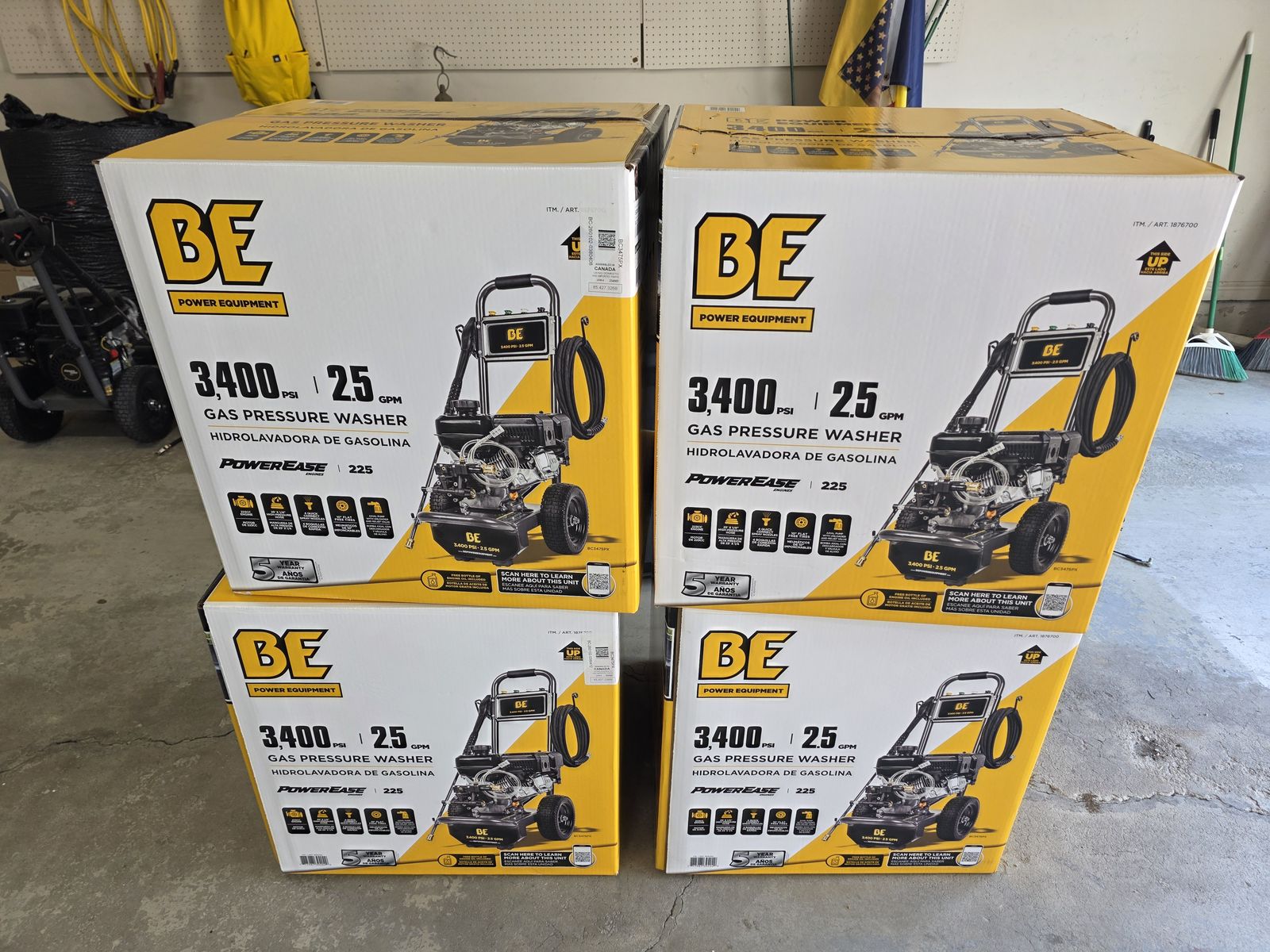 BE Pressure Washer NEW