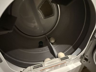LG Top Load Washer & Sensor Dry Electric Dryer Set - White, Excellent Condition