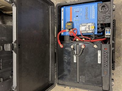 Off Grid power system: Victron components in pelican case
