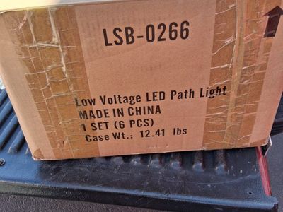 Hykolity Low Voltage 6 Inline Pathway LED Lights New in Box!
