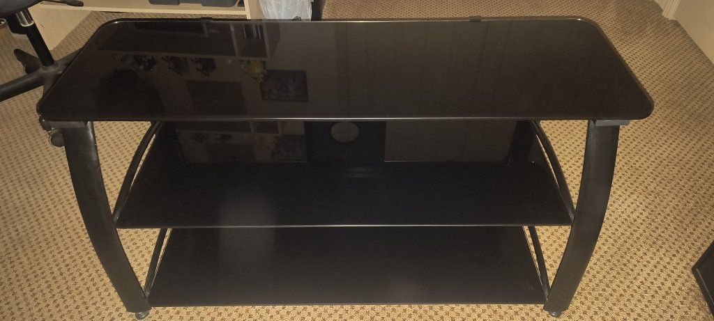 Tempered Glass TV Stand