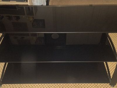 Tempered Glass TV Stand