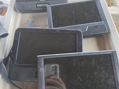Lot of Portable DVD Players RCA & Philips with Power Cables