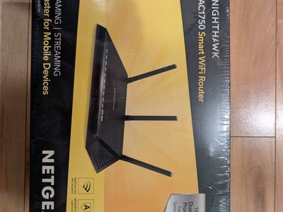 NETGEAR Nighthawk AC1750 Smart WiFi Router - WiFi 5, 1GHz Dual Core, Gaming & Streaming - NEW