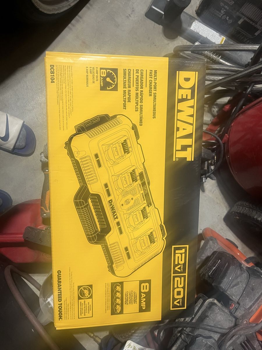 Dewalt charger and battery
