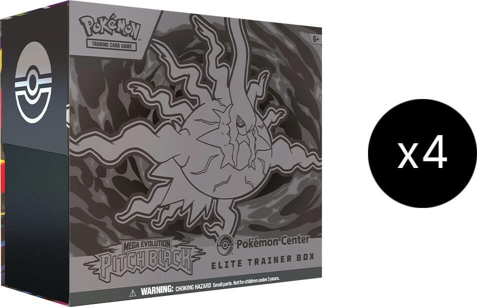 Pokemon cards Pitch Black Pokemon center etbs + booster box and bundles