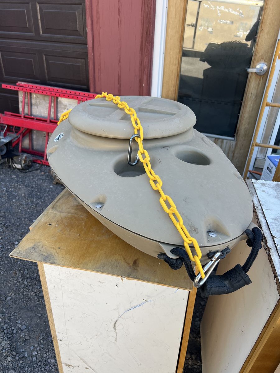 Tan creek looker Kayak, Hall with Yellow Chain behind - Used