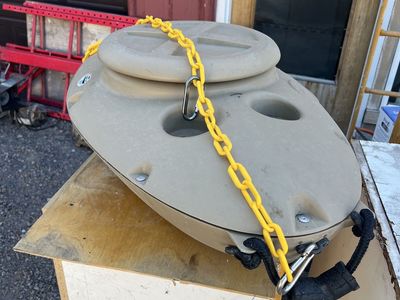 Tan creek looker Kayak, Hall with Yellow Chain behind - Used