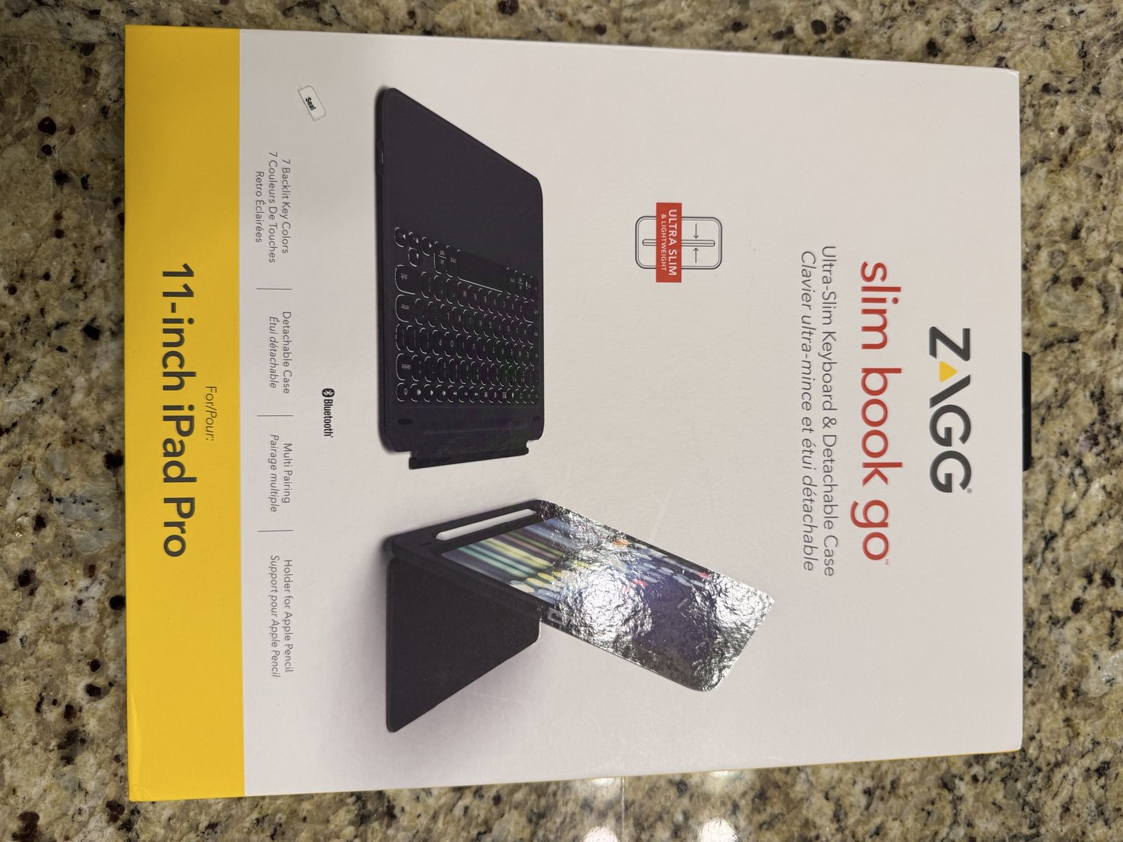 ZAGG Slim Book Go Keyboard and Detachable Case for 11-inch iPad Pro