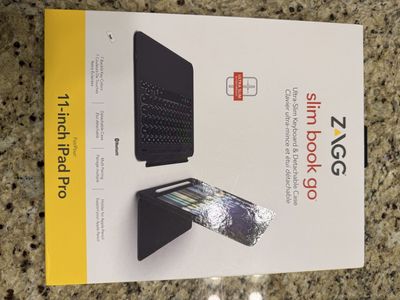 ZAGG Slim Book Go Keyboard and Detachable Case for 11-inch iPad Pro
