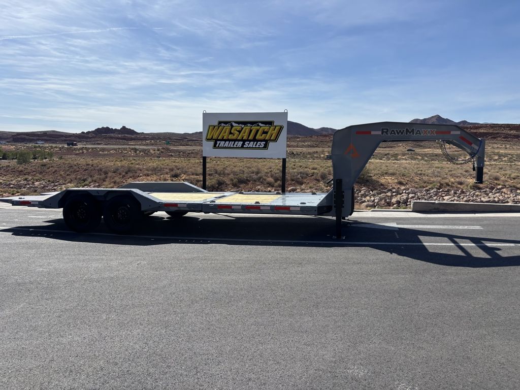 2026 RawMaxx Lava Grey 24'X102'' Gooseneck Gravity